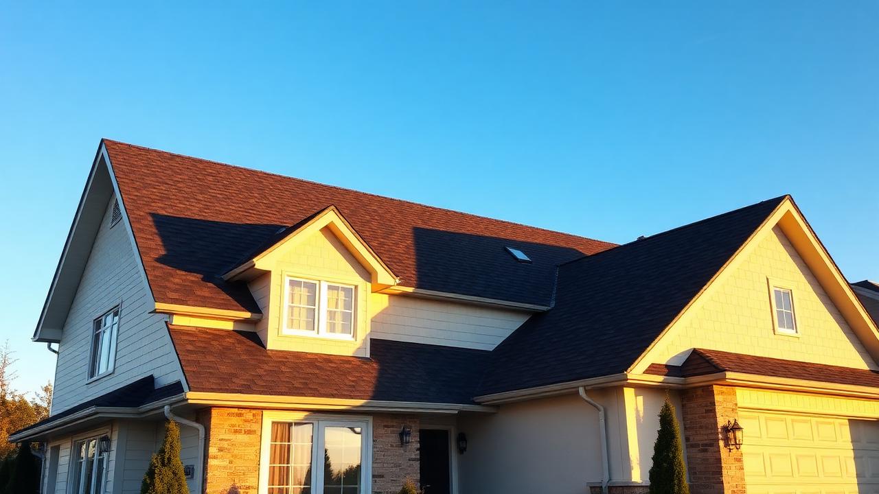 Homeowner meeting with a roofing contractor