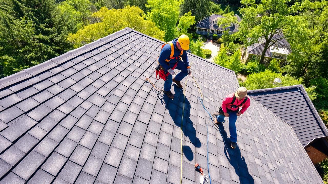 Ironclad Roofing Co. roofing crew