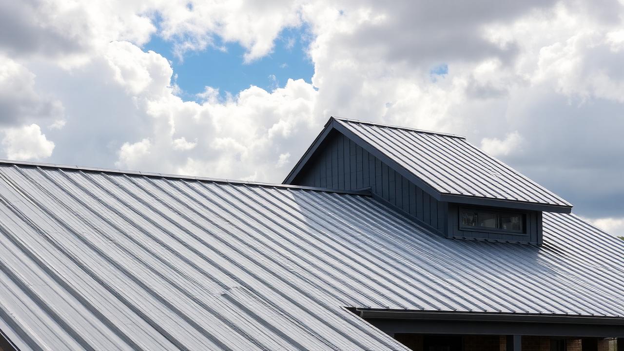 Roofing contractor using a tablet on site